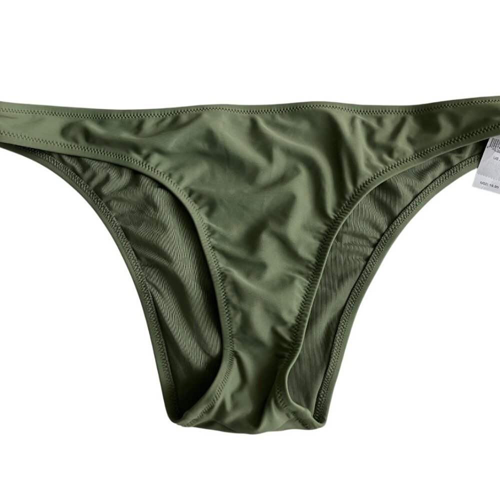 aerie size XL swim bottom sage olive green X-Large